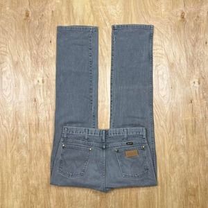 Vintage grey wrangler jeans straight